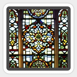 Beautiful Stained Glass Sticker